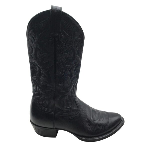 Ariat Mens Black Heritage Leather Western Boots US 11D Style 34770 main image 9